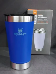 Copo Térmico Inox com Tampa e Abridor De Garrafas 473ml