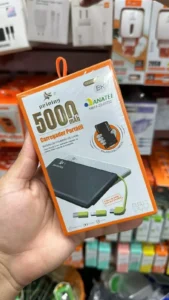 Power Bank 5.000 mAh Slim PN-952 Peining – Preto