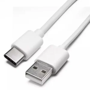 Cabo USB Tipo C super resistente 2 Metros – Branco