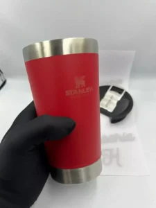 Copo Térmico Inox Stanley com Tampa e Abridor De Garrafas 473ml