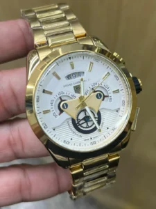 Tag Heuer Grand Carrera LS – Prime Itália Dourado e Branco