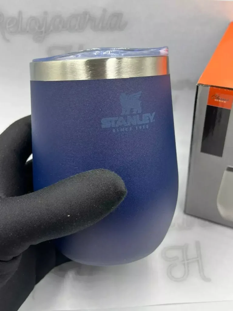 copo stanley 350ml - azul marinho
