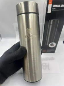 Garrafa Térmica Stanley em Aço Inox 500ml com Termômetro Digital LED Touch