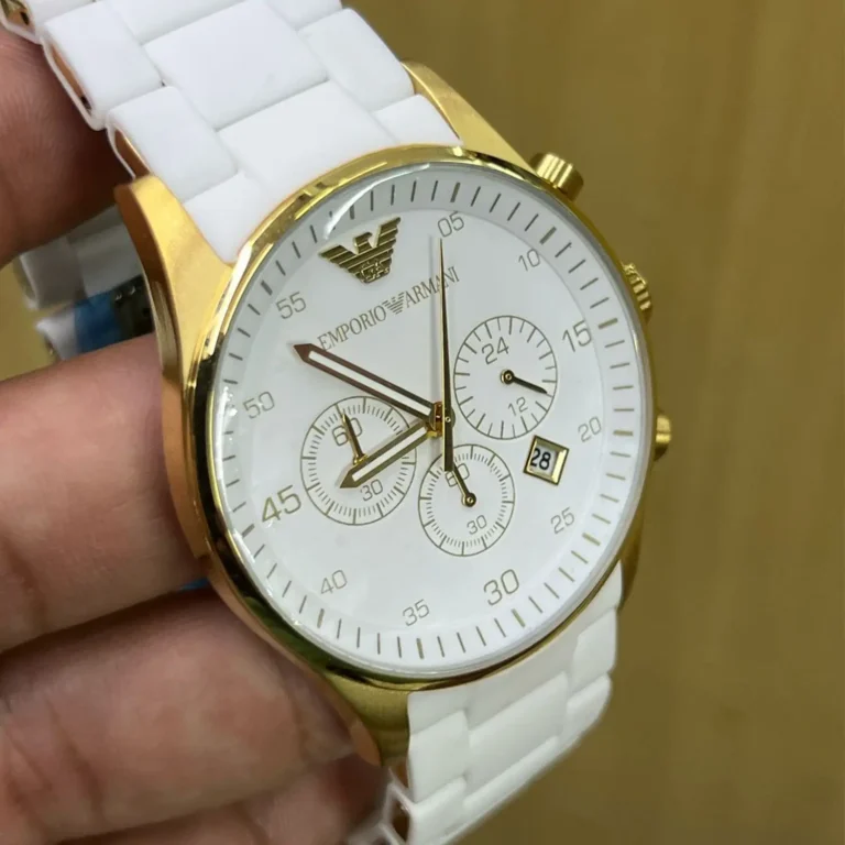 Emporio-Armani-Ar5905-Unissex-Linha-Premium-AAA-100-Funcional-A-prova-Dagua-Dourado-com-Branco