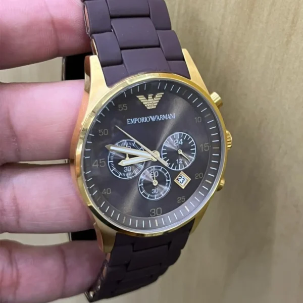 Emporio Armani AR5905 Unissex – Linha Premium AAA+ À Prova d’Água - Imagem 4