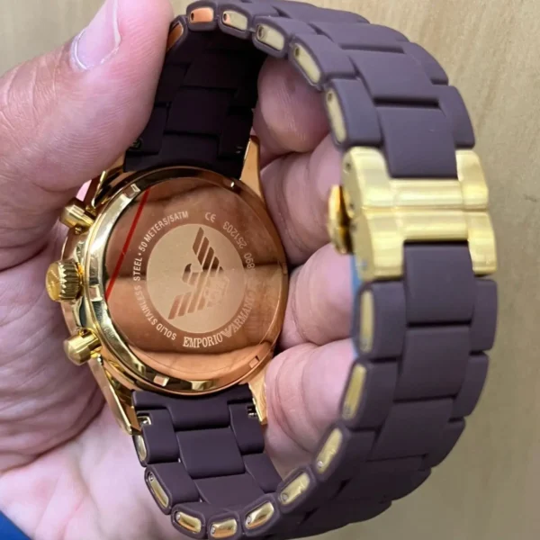 Emporio Armani AR5905 Unissex – Linha Premium AAA+ À Prova d’Água - Imagem 5
