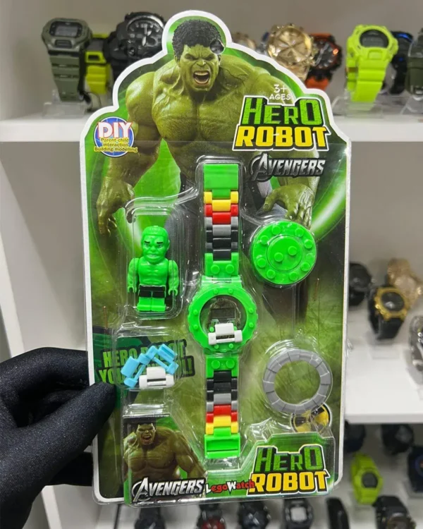 Kit Relógio Infantil de Montagem – Personagem Temático - Imagem 3