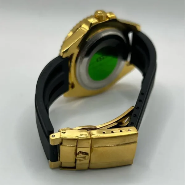 Rolex Submariner Prime Itália – Quartz Dourado e Preto - Imagem 7