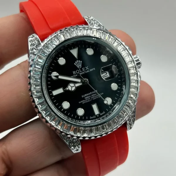 Rolex Submariner Prime Itália – Quartz Dourado e Preto - Imagem 5