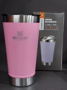 Copo Térmico Inox com Tampa e Abridor De Garrafas 473ml