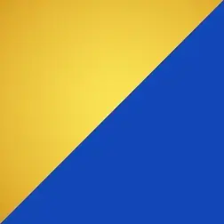 Dourado e Azul
