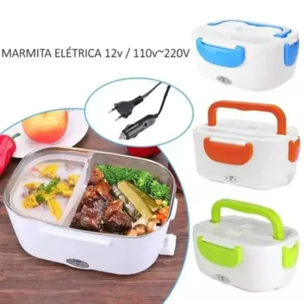 Marmita Elétrica Aquecedor De Alimentos Bivolt - Sortido - Imagem 3